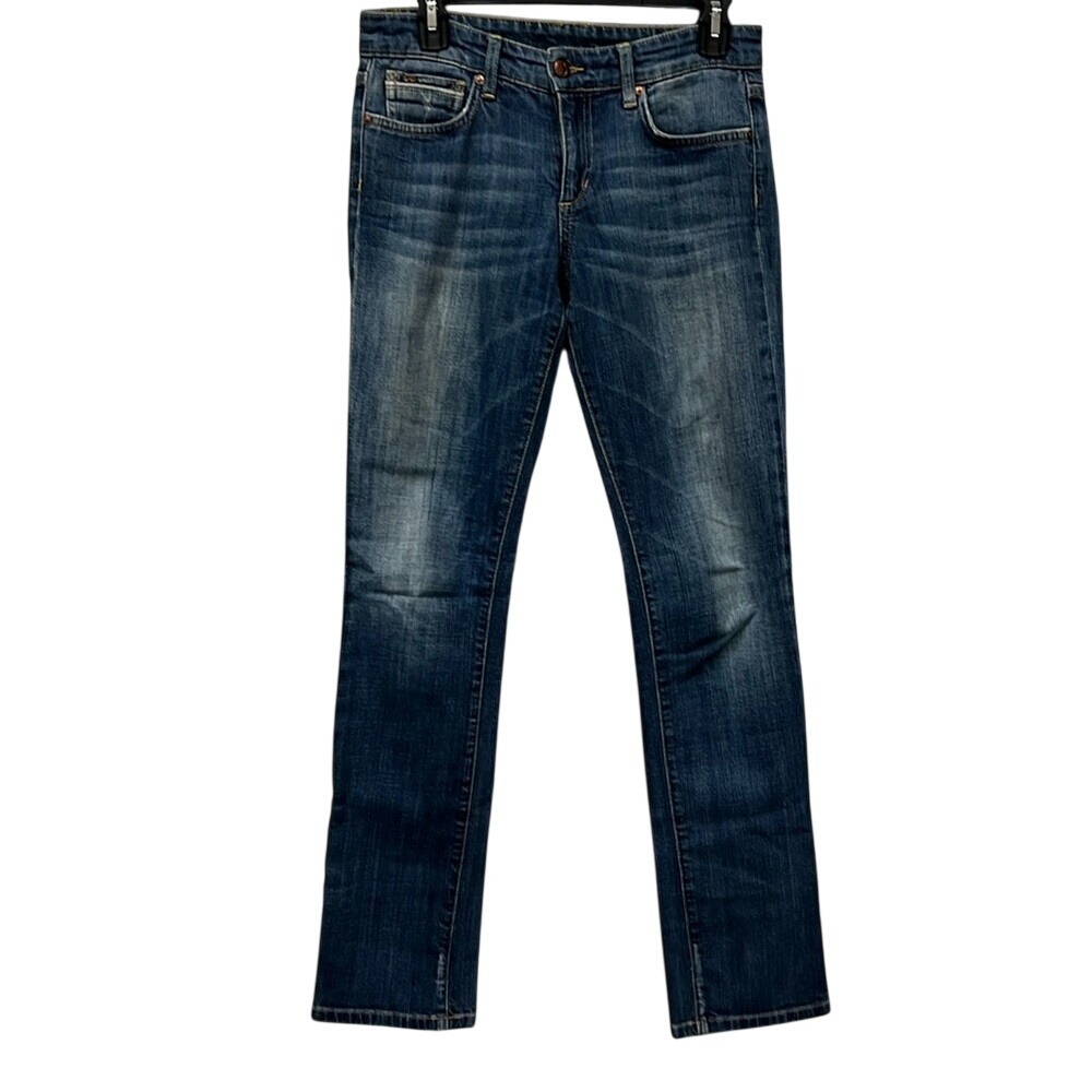 Joes Jeans Best Friend Straight Leg Burke Wash Blue Denim Jeans Size 26 HCBU5305